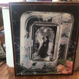 New in box ( alittle beat ) Crystal Clear Signature glass n frost like heavy